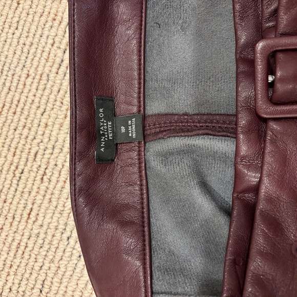 Ann Taylor Factory Leather Skirt - Picture 3 of 3